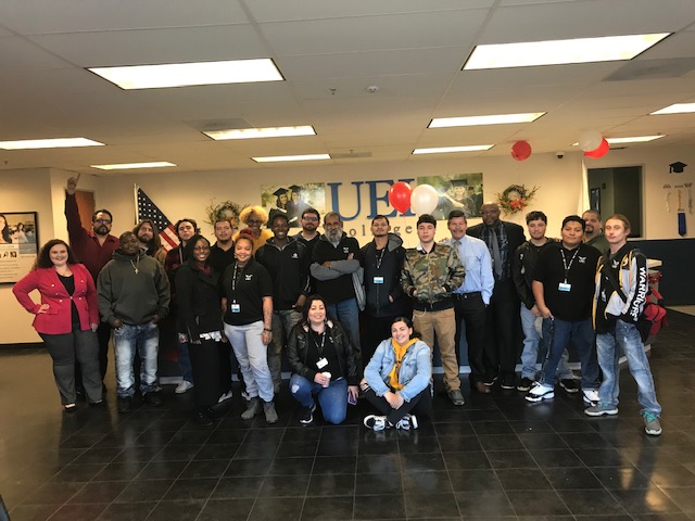 UEI Stockton Welcomes Students Back to School UEI College students