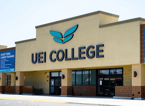 UEI college campus exterior