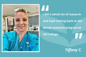 female UEI college student