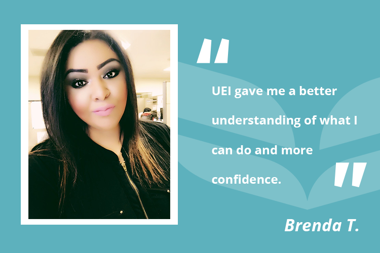 Brenda Talley Graphic uei-college-grad
