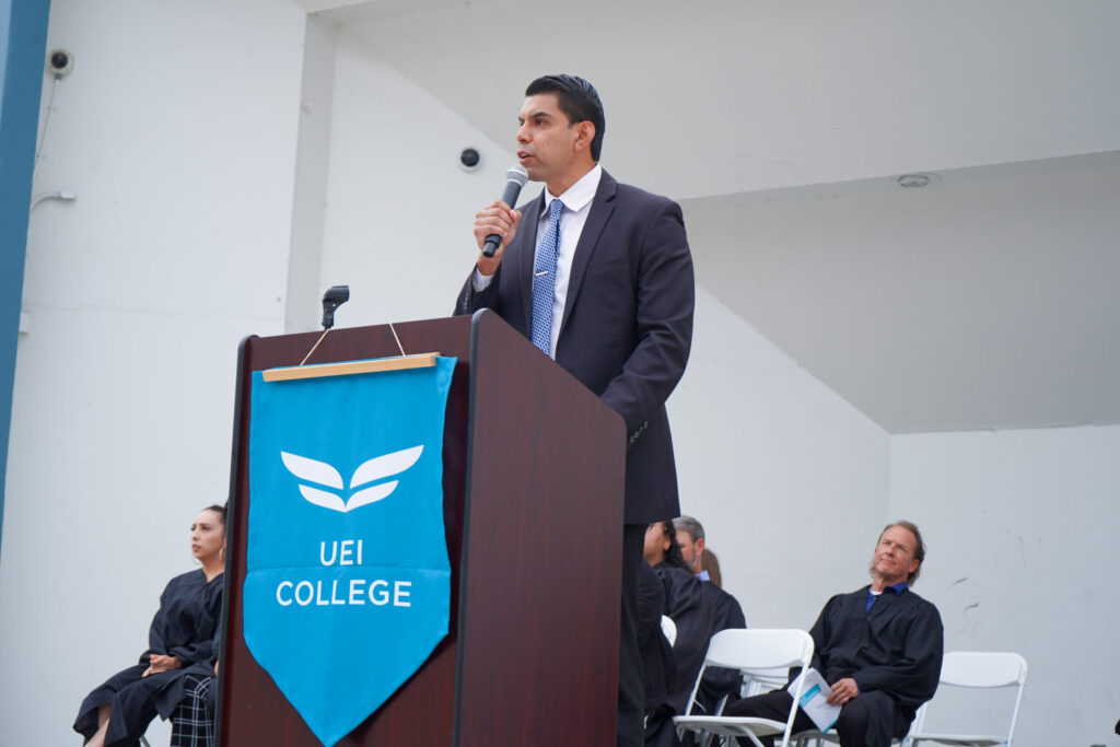 UEI College Oceanside Graduation Oceanside Amphitheater October 11, 2024 Elected officials and civic leaders honored graduates from UEI College and United Education institute at graduation ceremonies.