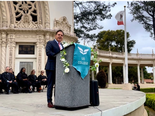 Senator Steve Padilla Inspires UEI Chula Vista Graduates Senator Steve Padilla Inspires UEI Chula Vista Graduates