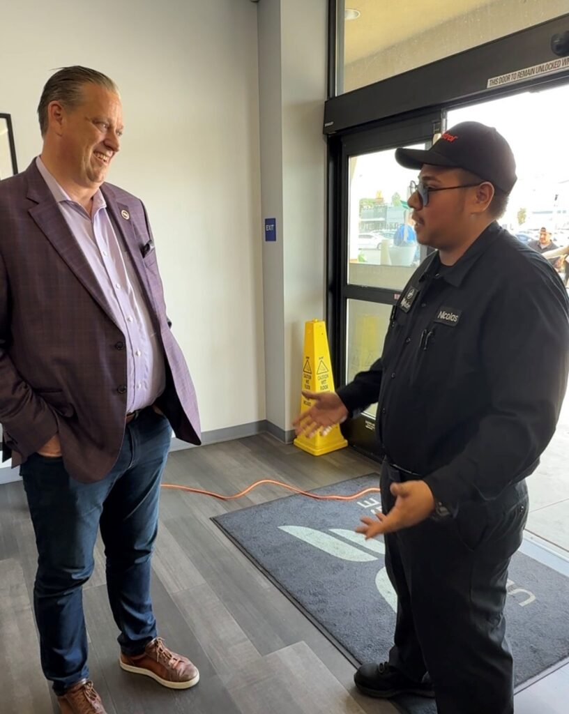 Senator Tony Strickland visited UEI College Garden Grove on Student Appreciation Day, meeting grads & students