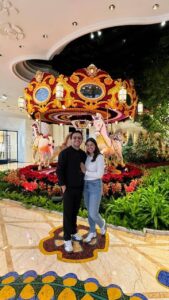 Alejandro with his wife