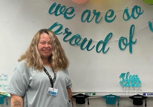 Dela found success in the Medical Assistant program at UEI College in Stockton and is now working to help other UEI students