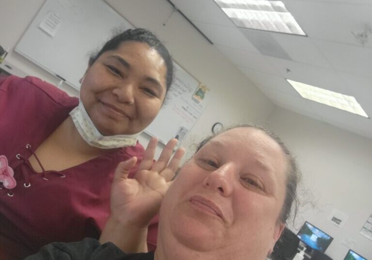 Jennifer's inspiring journey from homelessness to honors as she navigated her Medical Assistant training at UEI College in Stockton