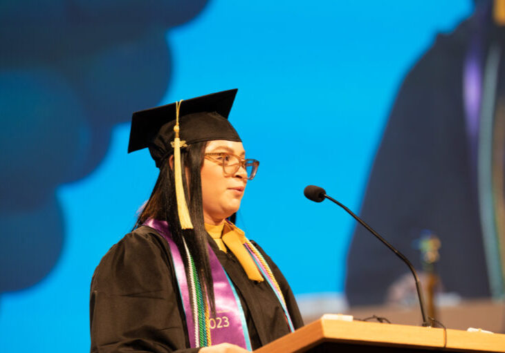 UEI College Phoenix campus graduation event April 14, 2023