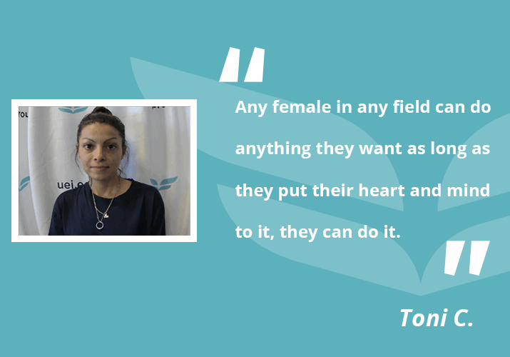 female-uei-college-student