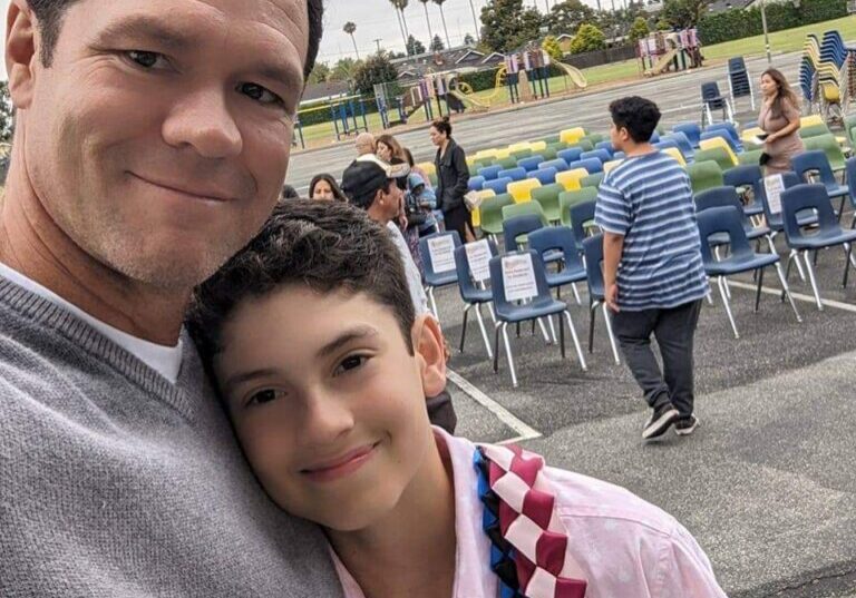 At UEI Garden Grove, tradesman Daniel is reinventing his career as an Electrician Technician while setting an inspiring example for his son