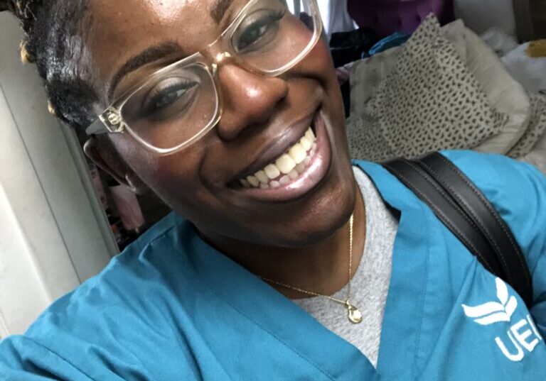 Dental Assistant student turned her education at UEI Morrow into a family affair, inspiring her children's academic success