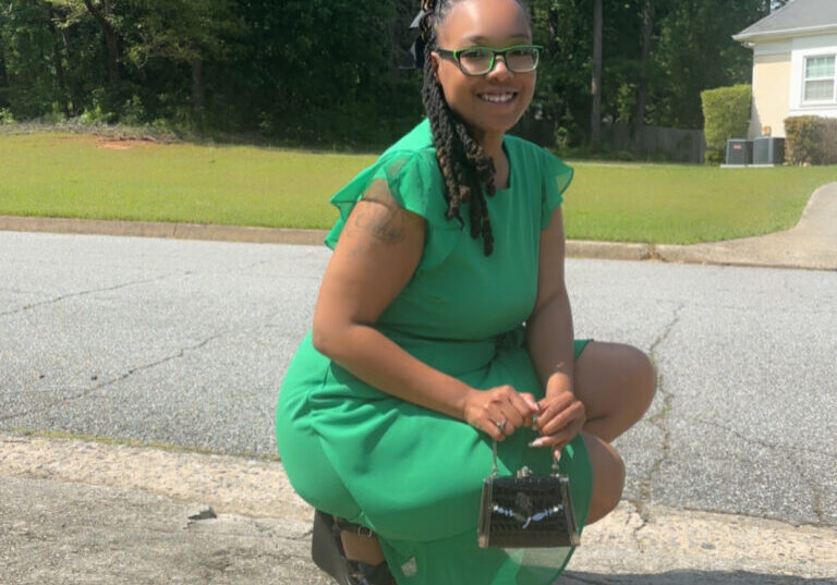 Motivated by her passion for helping children, former teacher Kiashia is now training for a rewarding healthcare career in the MA program.