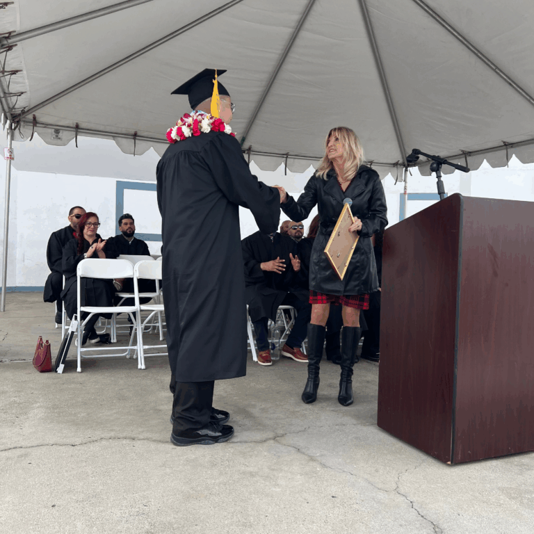Assemblymember Laurie Davies and Senator Catherine Blakespear recognized Oceanside’s graduates with inspiring remarks and certificates of recognition during a rain-or-shine celebration of the Class of 2025