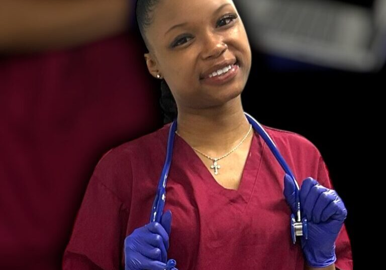 At UEI Dallas, Nija Nelson turned setbacks into strength, training as a Medical Assistant to build a meaningful career