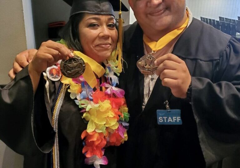 Yvonne took advantage of every opportunity that UEI College in Reseda has to offer and she finished the Medical Assistant program with honors