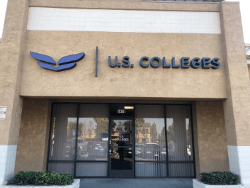 front entrance of U.S. Colleges Montclair