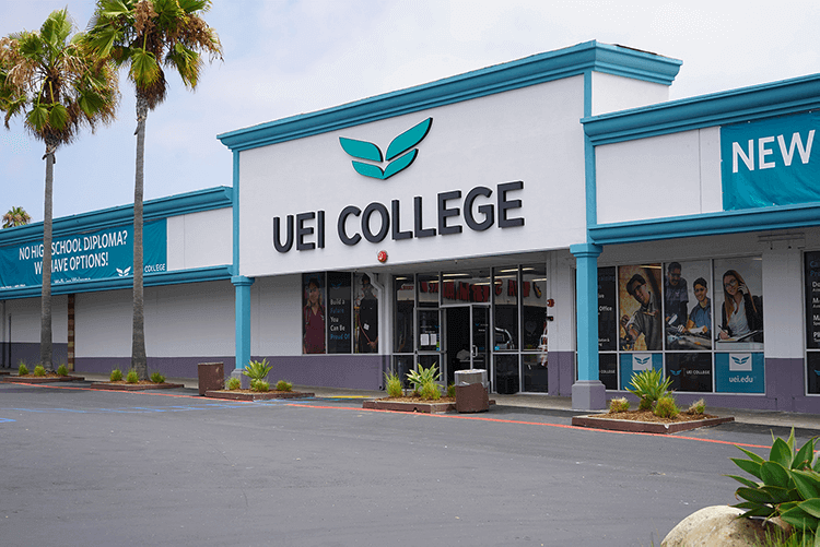 UEI College trade school exterior