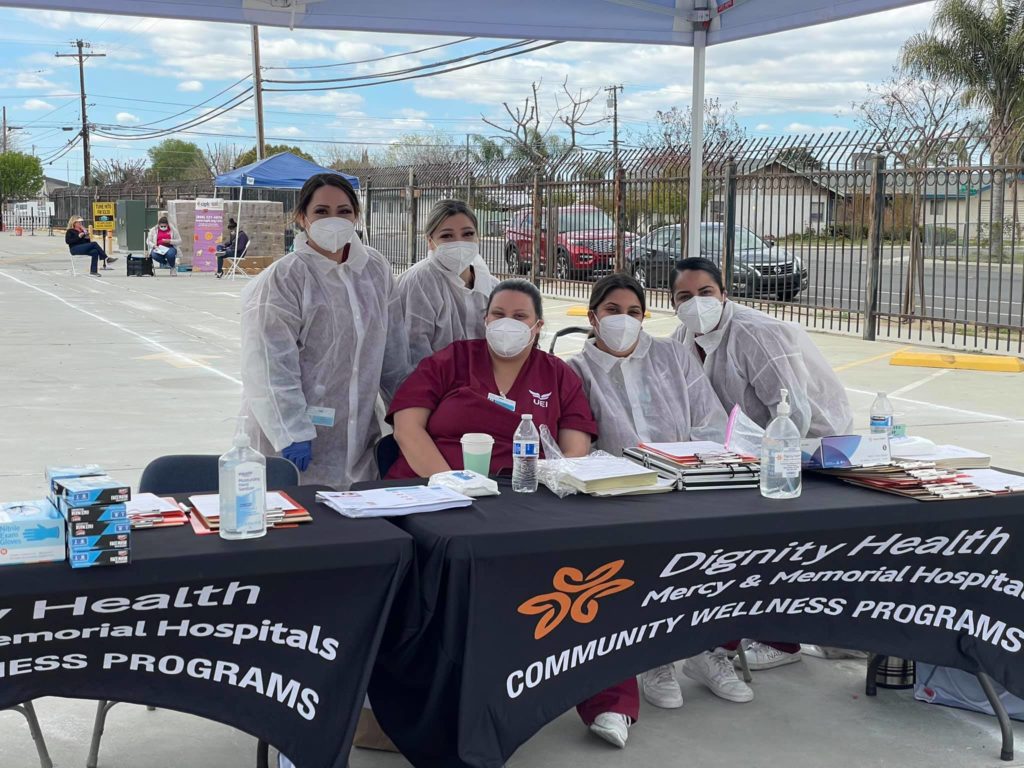 Medical Assistant Students learn from serving the community in Bakersfield