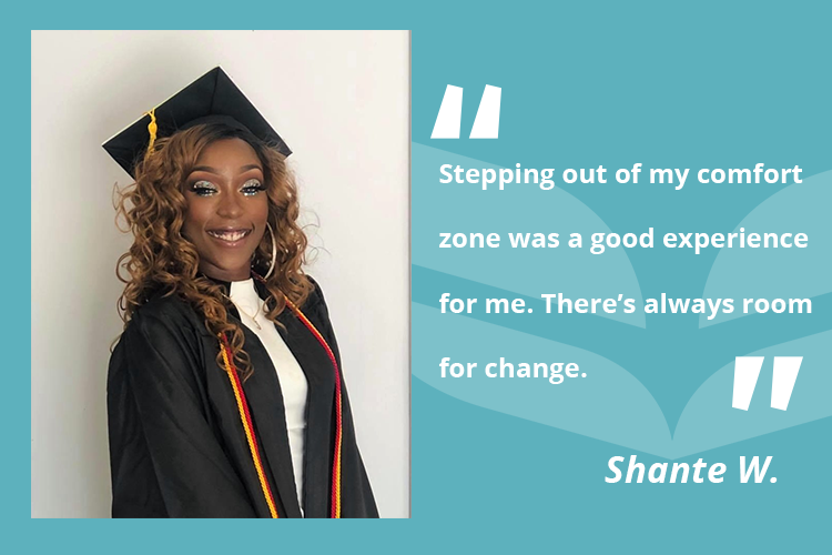 Shante graduated from the Automotive Technician program at UEI College in Sacramento