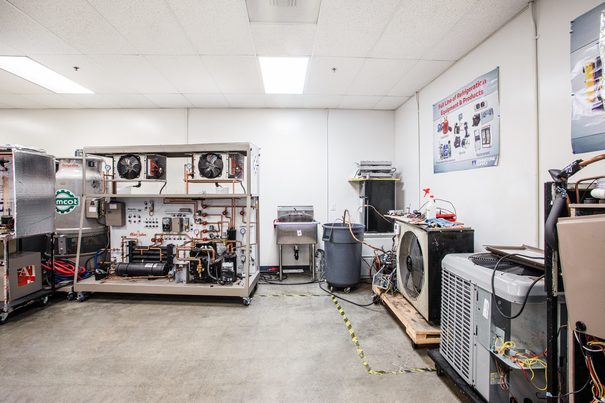 Heating, Ventilation and Air Conditioning (HVAC) Lab 2 at UEI Huntington Park Trade School Campus - UEI College