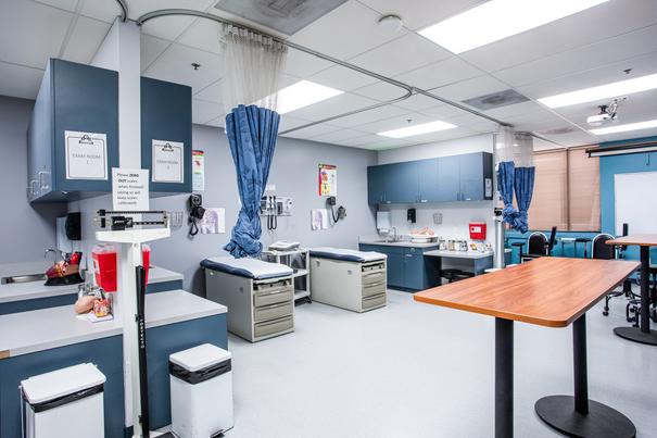 Medical Assistant Lab 1 at UEI Ontario Trade School Campus - UEI College