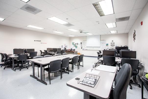 Business Office Administration Lab 1 at UEI Stockton Trade School Campus - UEI College