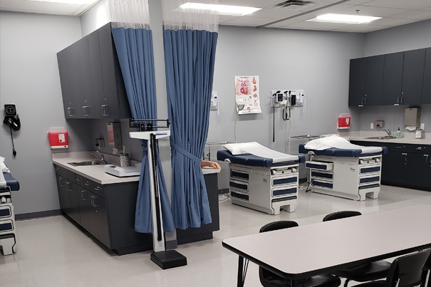 Medical Assistant Lab 4 at UEI Mesa Trade School Cam
