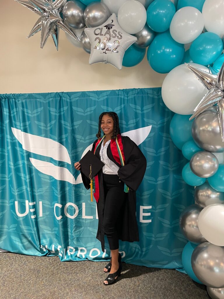 Kyrsten graduated as the Valedictorian at UEI College in Phoenix and hired as a traveling dental assistant after her externship